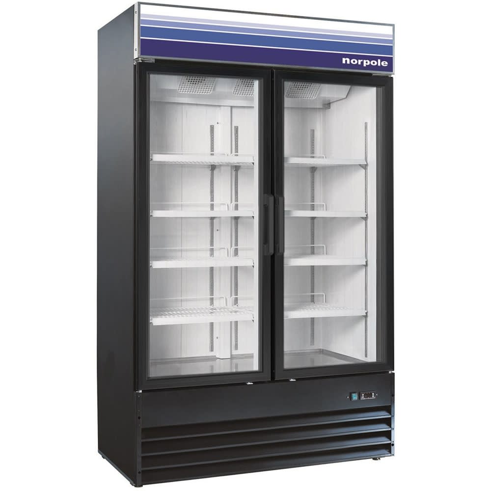 GuestSupply US | Norpole 45 Cuft. Double Door Merchandiser